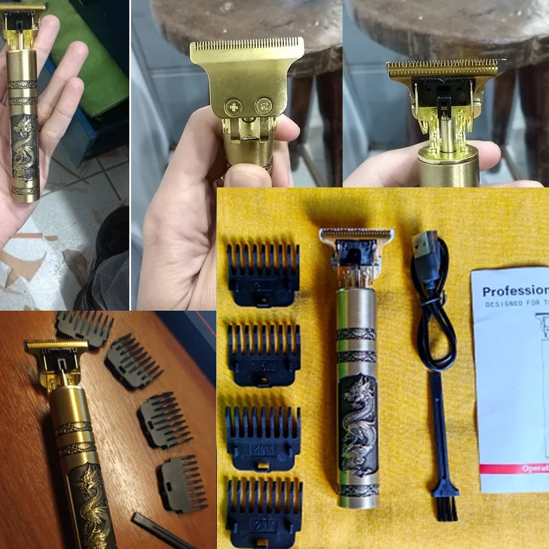 Hot Sale Vintage T9 Electric Cordless Hair Cutting Machine