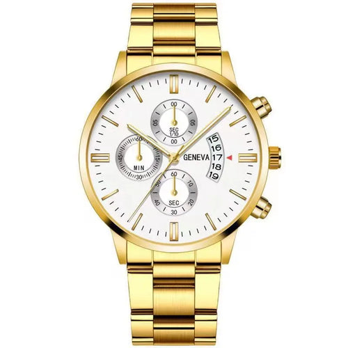 New Fashion Mens Sports Watches Luxury Calendar Quartz Wristwatch