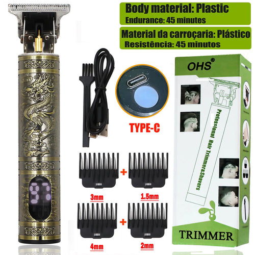 Hot Sale Vintage T9 Electric Cordless Hair Cutting Machine