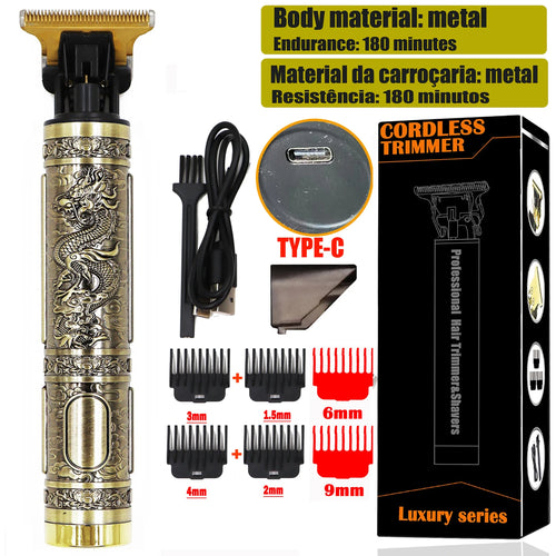 Hot Sale Vintage T9 Electric Cordless Hair Cutting Machine