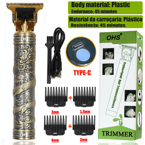Hot Sale Vintage T9 Electric Cordless Hair Cutting Machine